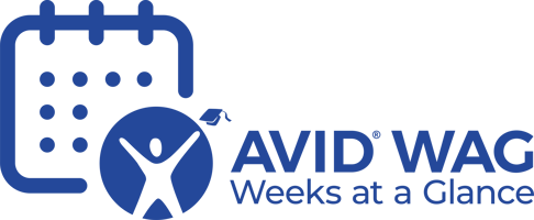 AVID Weeks at a Glance