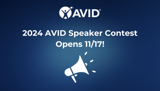 2024 AVID SPEAKER CONTEST