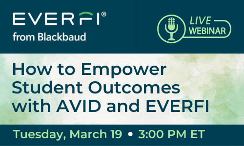 EVERFI Webinar March Newsletter Banner