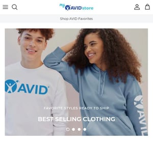 MyAVIDStore Screenshot